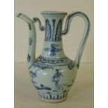 A Ming Period Blue and White Bulbous Sha