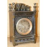 A 8 Day Striking Mantle Clock having sha