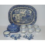 A 19th Century Small Blue and White Ture