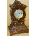 Royer, Paris 19th Century Rosewood 8-Day