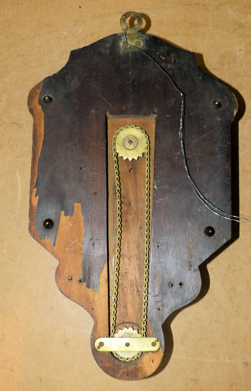 A Systeme Brevete Hanging Wall Clock on - Image 4 of 4