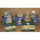 5 Lilliput Lane Models, all boxed (5)