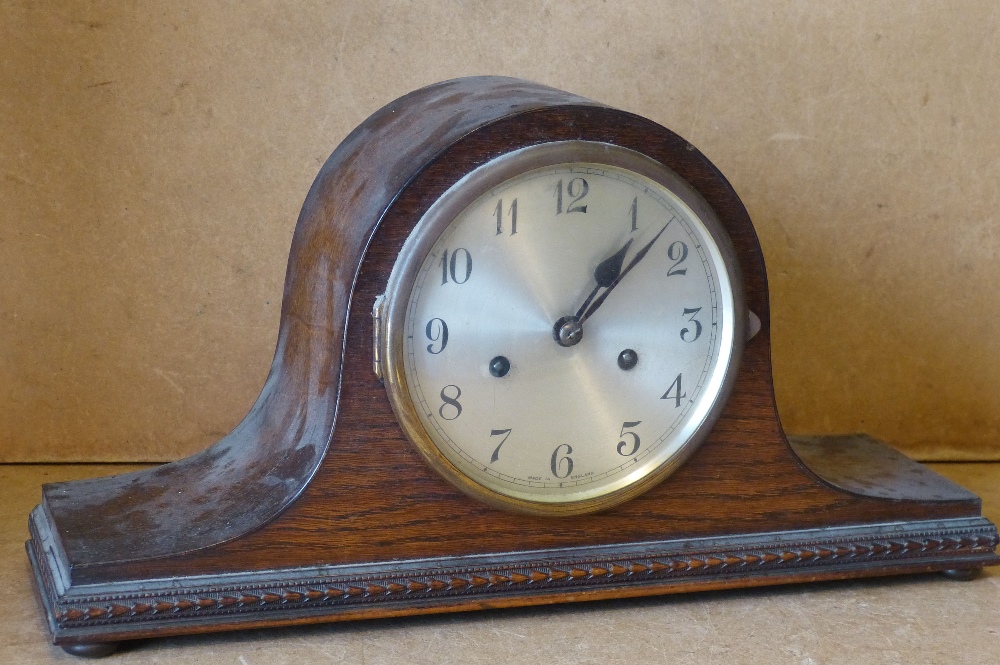 A 1920's 8 Day Striking Mantle Clock hav