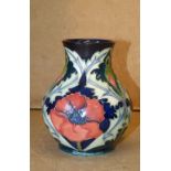 A Similar Moorcroft Bulbous Trumpet Shap