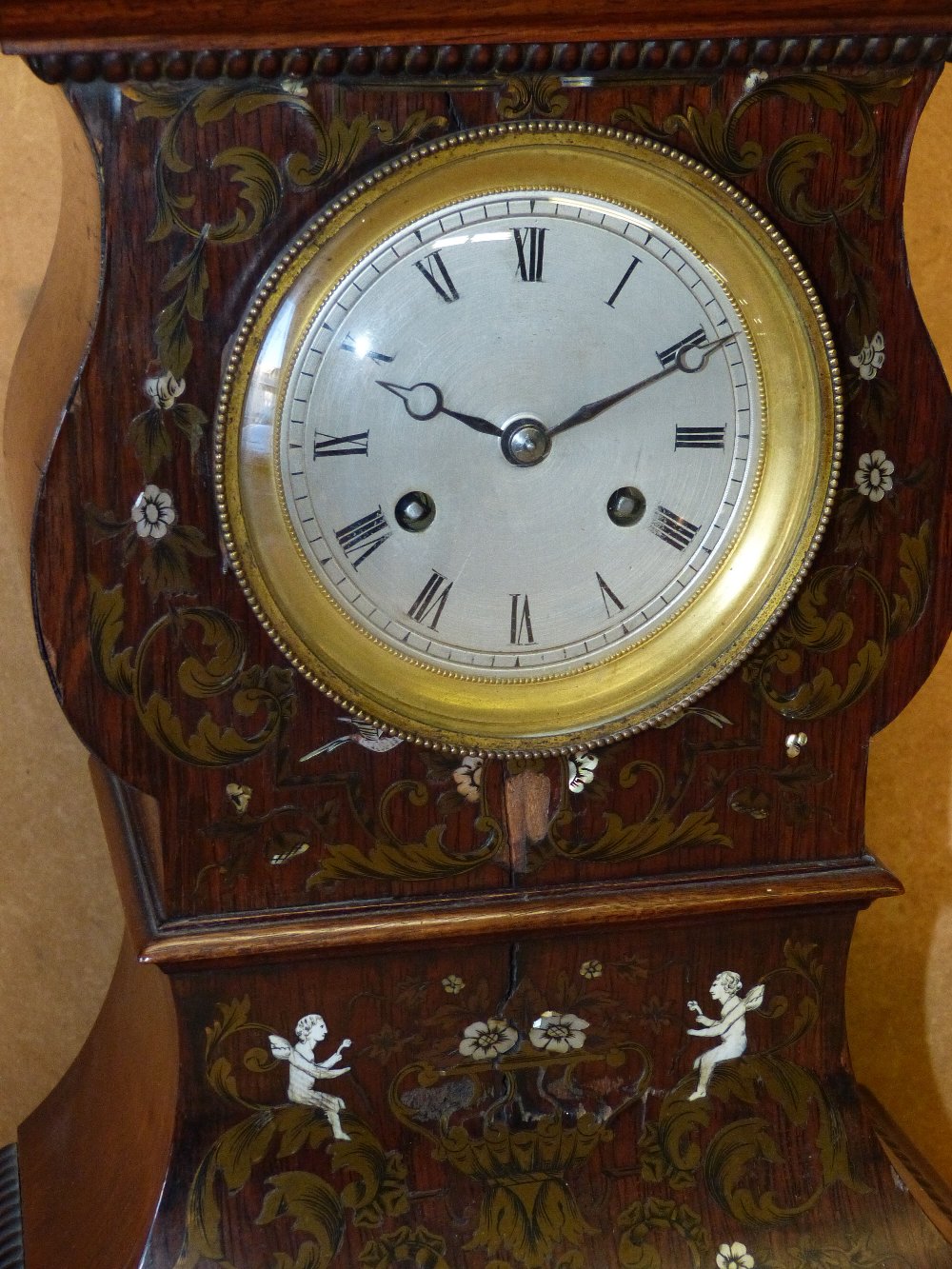 Royer, Paris 19th Century Rosewood 8-Day - Image 2 of 4