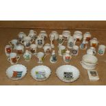 33 WH Goss Crested China Items