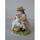A Royal Doulton Figurine "Age of Innocence, Making Friends" HN3372 limited edition number 1623