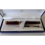 A Waterman's Fountain Pen having 18ct gold nib,