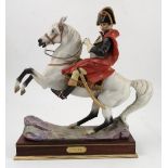 A Royal Worcester Limited Edition equestrian model, of "Napoleon Banoparte", from the series of