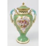 A Royal Worcester covered vase,