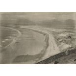 George Davison, five black and white prints, landscapes, signed in pencil,