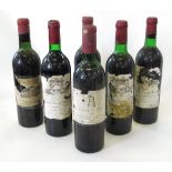 A bottle of 1965 Grand Vin de Chateau Latour,