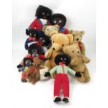 A group of Golly Wogs, to include Merrythought,