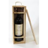 A bottle of 1995 Chateau de Valandraud, Saint Emilion Grand Cru,