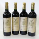 Four bottles of 2005 Chateau Gruaud Larose Saint Julien (4)