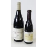 A bottle of 1988 Michel Mourier Hermitage, together with a 1996 Pernand Vergelesses,