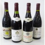 A bottle of 1988 Chateauneuf-du-pape, together with a 1999 Chambolle-Musigny,
