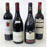 Three bottles of 2005 Chateau Langoa Barton,