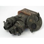 A WWII Ross London binocular gunsight, wide angle x 3 1/2, patt. G372, no.