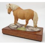 A Royal Worcester limited edition model, Shetland Pony, modelled by Bernard Winskill,