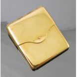A 9ct gold book of matches case, retailed by Phillip Morris & Co Ltd., 22 New Bond St.W., weight 21.