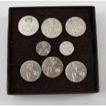 A group of Percy Hunt buttons, to include six large and two small buttons,