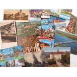 A quantity of postcards, foreign topographical views to include Venice, Germany, Mongolia, Africa,