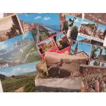 A quantity of postcards, foreign topographical views to include Italy, Ireland, France, Russia,
