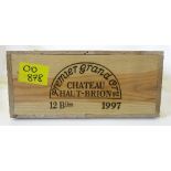 A case of twelve bottles of 1997 Chateau Haut-Brion (12)