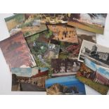 A quantity of postcards, to include Dorset, Hampshire, Derbyshire, Essex, Durham,