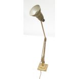 A vintage Anglepoise lamp