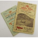 Two Shelsley Walsh programmes,