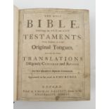 The Holy Bible, Oxford, printed by Thomas Baskett, printer to the University,