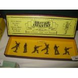 BRITAIN BRITISH INFANTRY BOXED SET