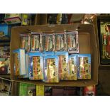 LARGE BOX OF CORGI AND MATCHBOX AND ONE OTHER BOX OF TOYS