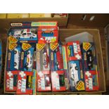 LARGE BOX OF MATCHBOX SUPERKINGS BOXED WITH FREE CAR c.23