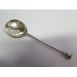 An Elizabeth I Silver Seal Top Spoon, Barnstaple 1576, Thomas Mattew