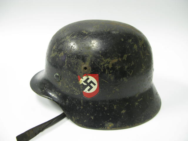 A German World War II Waffen SS Helmet - Image 2 of 3