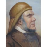 Frederick McNamara Williams, Cornish Fisherman, watercolour, 47 x 32cm, F&G