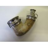 A Victorian Silver Mounted Mr. Punch Pipe, London 1851, William Neal the cover lifting to reveal