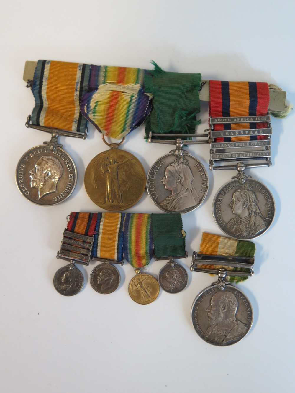 Victorian South Africa Medal with Relief of Kimberley, Orange Free State, Transvaal and South Africa