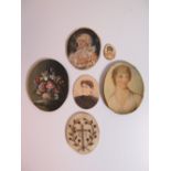 A Collection of Continental Miniature Portraits