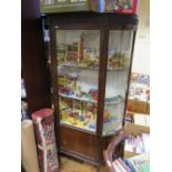 An Edwardian Mahogany Glazed Display Cabinet