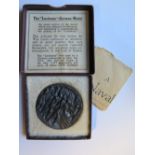 R.M.S. Lusitania Medal complete with box and leaflet