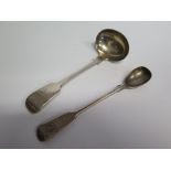 Two Victorian Silver Spoons, one Exeter 1861, R.Olver
