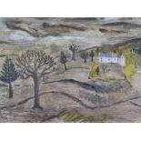 After Ben Nicholson, Cumberland Landscape, 23 x 18cm, F&G