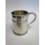 A Queen Anne Silver Beer Mug, London 1712, Alice Sheene, 371g