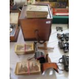 Two Stereoscope Viewers and Cards in box