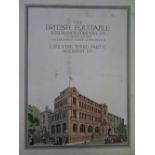 Advertising Board for The British Equitable Assurance Company Ltd. 53 x 40 cm