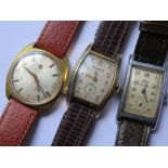 A Bulova, Roamer Superking and ARSA gents' watches